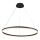 Brilagi - Lustre LED dimerizável suspenso por cabo CIRCLE LED/55W/230V 3000-6500K Ø 80 cm preto + comando remoto