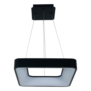 Brilagi - Lustre LED dimerizável suspenso por cabo FALCON II LED/80W/230V 3000-6500K 40x40 cm preto + controlo remoto