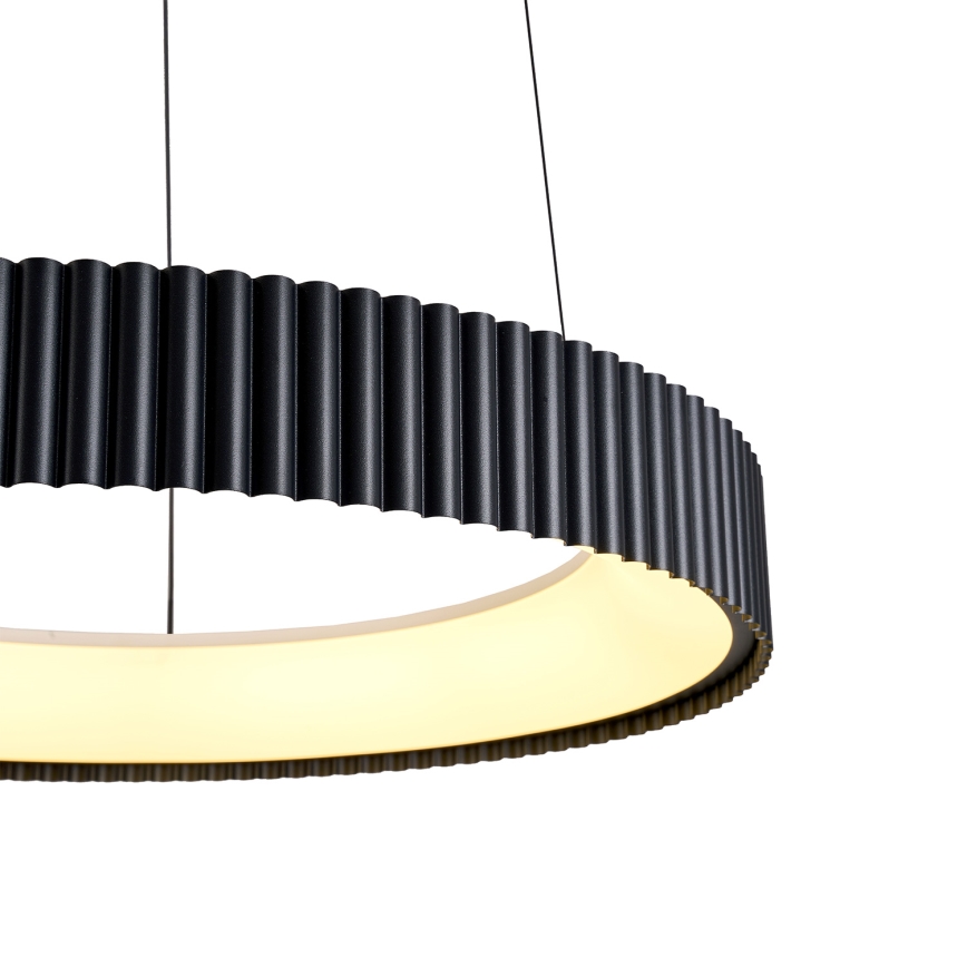 Brilagi - Lustre pendente LED dimerizável FALCON MODERN LED/30W/230V 3000-6500K Ø 40 cm preto + controlo remoto