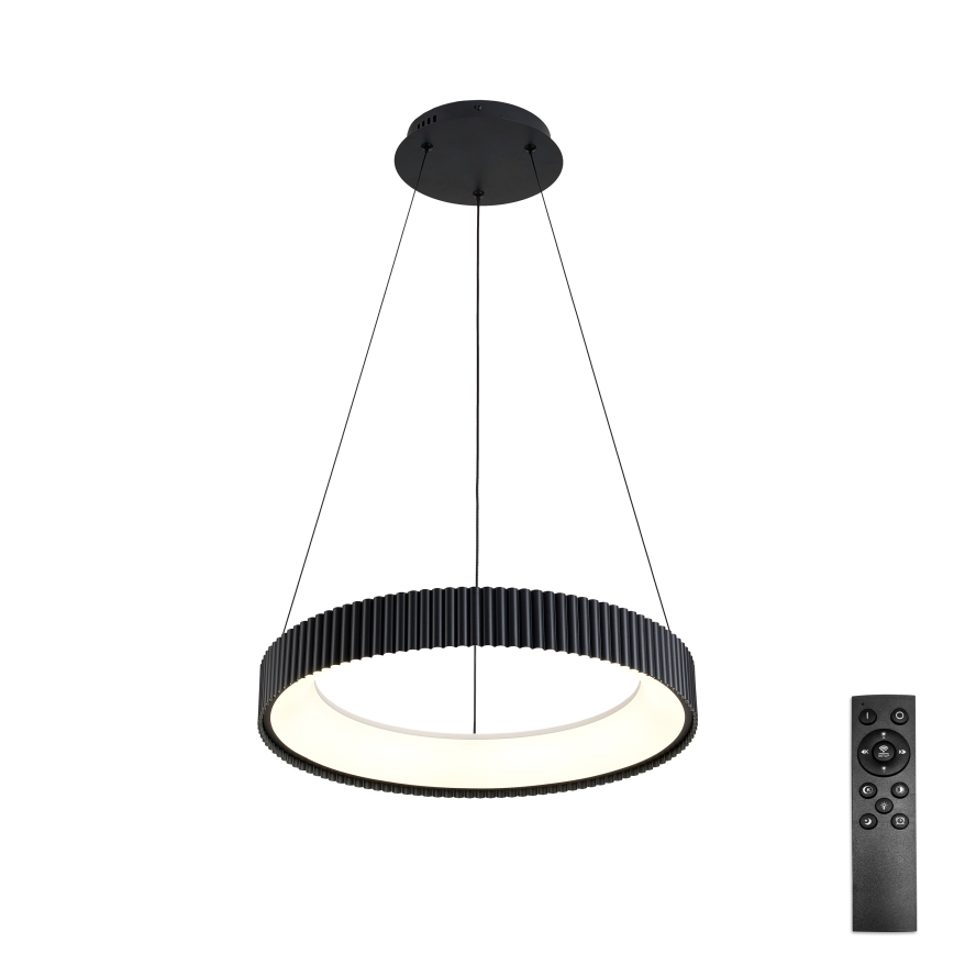 Brilagi - Lustre pendente LED dimerizável FALCON MODERN LED/30W/230V 3000-6500K Ø 40 cm preto + controlo remoto