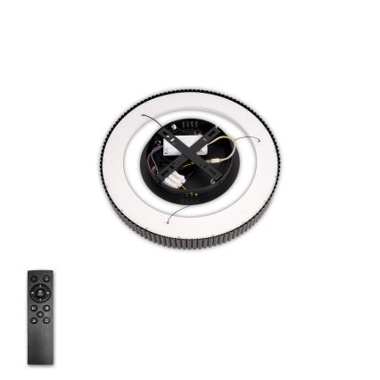 Brilagi - Lustre pendente LED dimerizável FALCON MODERN LED/30W/230V 3000-6500K Ø 40 cm preto + controlo remoto