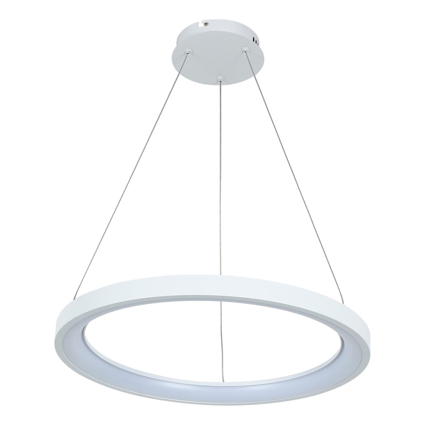Brilagi - Lustre LED dimerizável suspenso por cabo FALCON SLIM LED/42W/230V 3000–6500K Ø 50 cm branco + comando remoto
