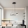 Brilagi - Lustre LED dimmerizável em cabo INFINITY LED/55W/230V 3000-6000K 50x50 cm preto + comando remoto