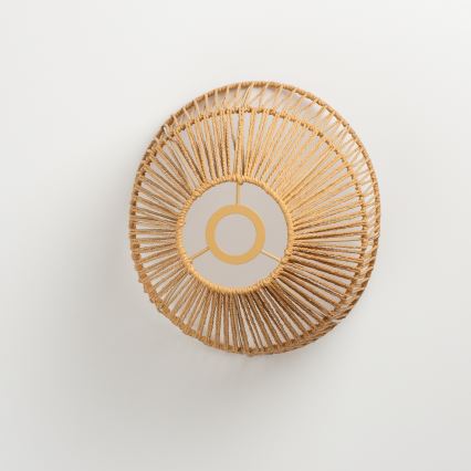 Brilagi - Lustre LED em cabo CERIA BOHO 1xE27/40W/230V Ø 30 cm castanho