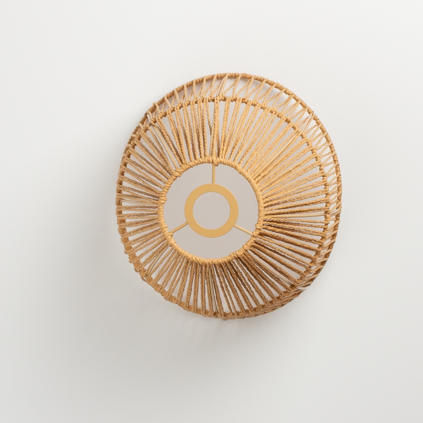 Brilagi - Lustre LED em cabo CERIA BOHO 1xE27/40W/230V Ø 30 cm castanho