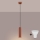 Brilagi - Lustre LED em cabo CRESTO 1xGU10/10W/230V vermelho