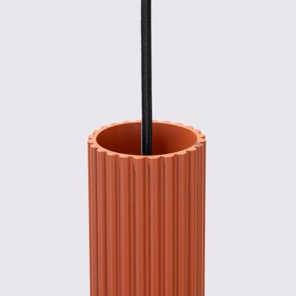 Brilagi - Lustre LED em cabo CRESTO 1xGU10/10W/230V vermelho