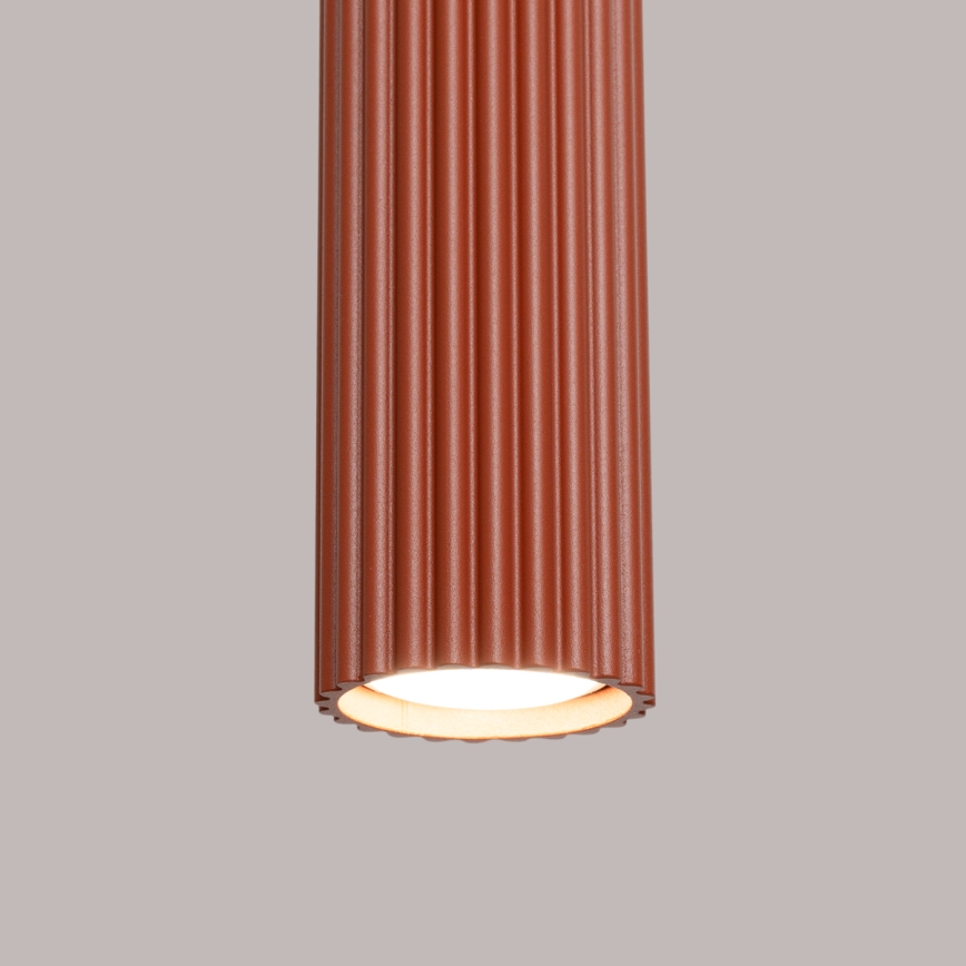 Brilagi - Lustre LED em cabo CRESTO 1xGU10/10W/230V vermelho