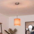 Brilagi - Lustre LED em cabo NUBILA 1xE27/60W/230V Ø 14 cm laranja
