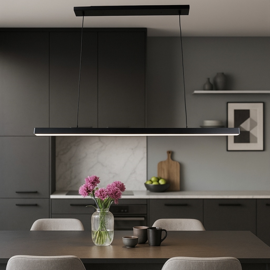 Brilagi - Lustre LED em cabo PAXIS LED/30W/230V 120 cm preto