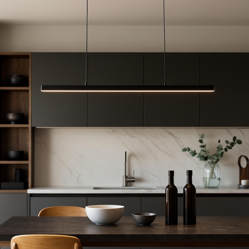 Brilagi - Lustre LED em cabo PAXIS LED/30W/230V 120 cm preto