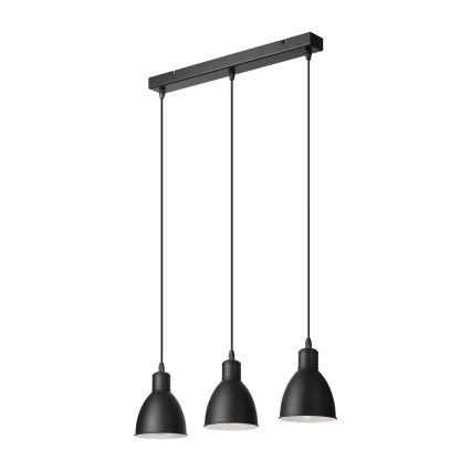 Brilagi - Lustre LED em cabo RIDDY 3xE27/60W/230V preto