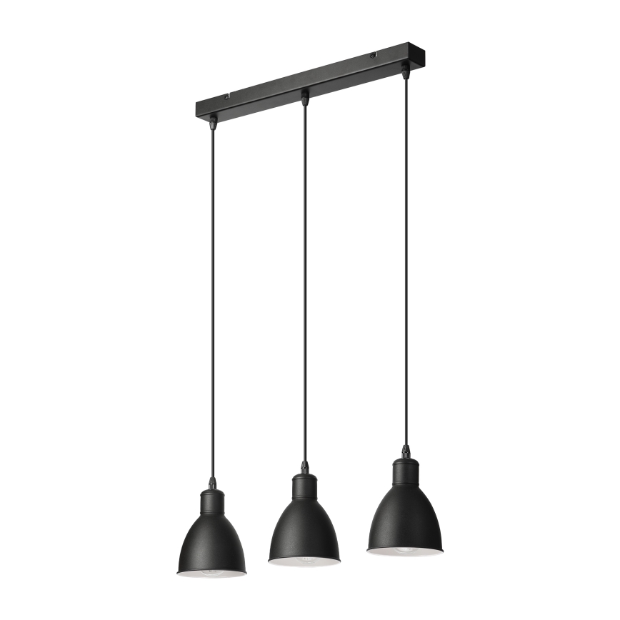 Brilagi - Lustre LED em cabo RIDDY 3xE27/60W/230V preto