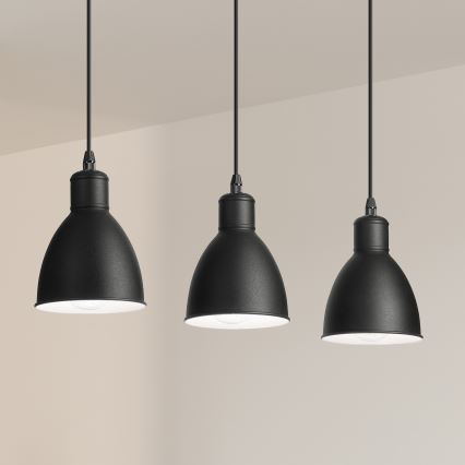 Brilagi - Lustre LED em cabo RIDDY 3xE27/60W/230V preto