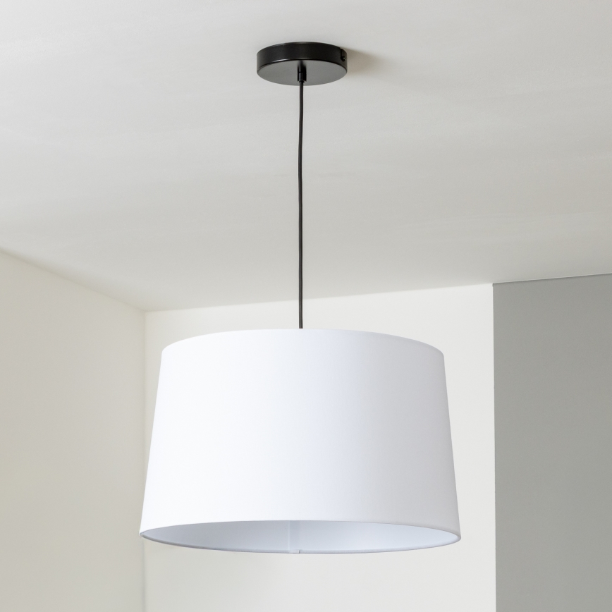Brilagi - Lustre LED pendente CERIA com cabo, 1xE27/40W/230V, Ø 45 cm, branco
