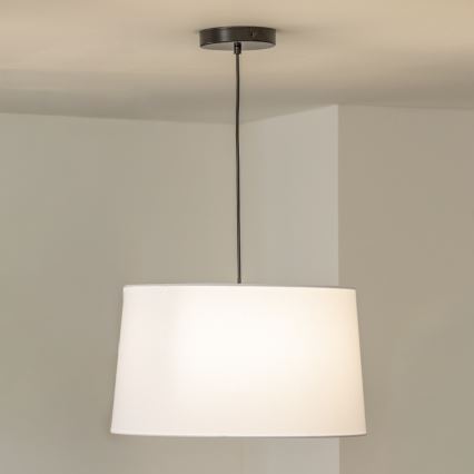 Brilagi - Lustre LED pendente CERIA com cabo, 1xE27/40W/230V, Ø 45 cm, branco