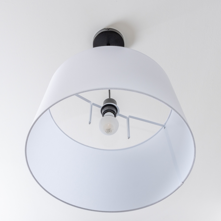 Brilagi - Lustre LED pendente CERIA com cabo, 1xE27/40W/230V, Ø 45 cm, branco