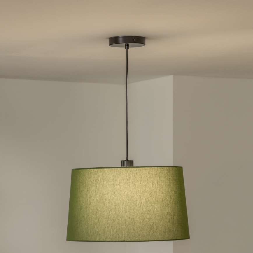 Brilagi - Lustre LED pendente CERIA com cabo, 1xE27/40W/230V, Ø 45 cm, verde