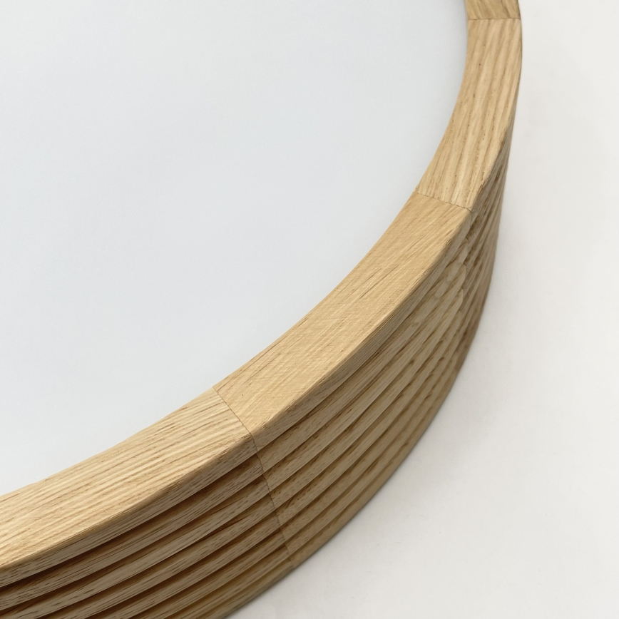 Brilagi - Lustre LED pendente em cabo CARVALHO MODERN 2xE27/60W/230V carvalho Ø 37,5 cm