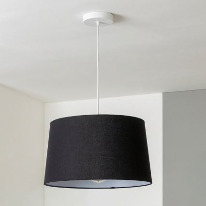 Brilagi - Lustre LED pendente em cabo CERIA 1xE27/40W/230V Ø 45 cm preto