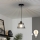 Brilagi - Lustre LED pendente em cabo CERIA WIRE 1xE27/40W/230V Ø 21 cm preto