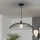 Brilagi - Lustre LED pendente em cabo CERIA WIRE 1xE27/40W/230V Ø 60 cm preto