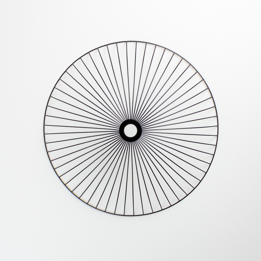 Brilagi - Lustre LED pendente em cabo CERIA WIRE 1xE27/40W/230V Ø 60 cm preto