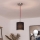 Brilagi - Lustre LED pendente em cabo NUBILA 1xE27/60W/230V diâmetro 14 cm vermelho/preto