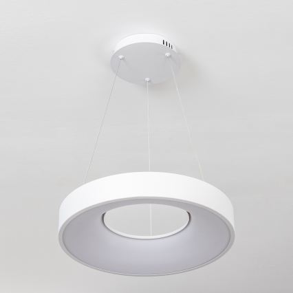 Brilagi - Lustre LED dimerizável suspenso por cabo FALCON II LED/67W/230V 3000-6500K Ø 40 cm branco + controlo remoto