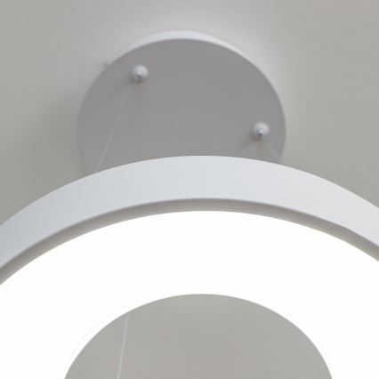 Brilagi - Lustre LED dimerizável suspenso por cabo FALCON II LED/67W/230V 3000-6500K Ø 40 cm branco + controlo remoto