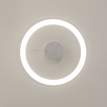 Brilagi - Lustre pendente LED dimerizável em cabo FALCON SLIM LED/42W/230V 3000-6500K Ø 50 cm branco + controlo remoto