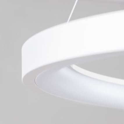 Brilagi - Lustre pendente LED dimerizável em cabo FALCON SLIM LED/42W/230V 3000-6500K Ø 50 cm branco + controlo remoto
