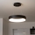 Brilagi - Lustre LED regulável suspenso por cabo FALCON LED/40W/230V 3000-6500K Ø 45 cm preto + comando remoto