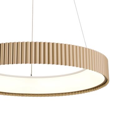 Brilagi - Lustre LED dimerizável suspenso por cabo FALCON MODERN LED/30W/230V 3000-6500K 40 cm bege + controlo remoto