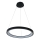 Brilagi - Lustre LED regulável suspenso por cabo FALCON SLIM LED/42W/230V 3000–6500K Ø 50 cm preto + comando remoto