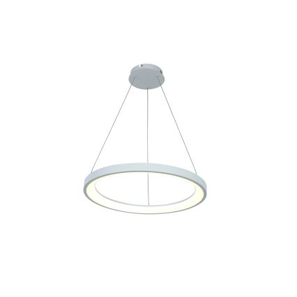 Brilagi - Lustre LED dimerizável suspenso por cabo FALCON SLIM LED/42W/230V 3000–6500K Ø 50 cm branco + comando remoto