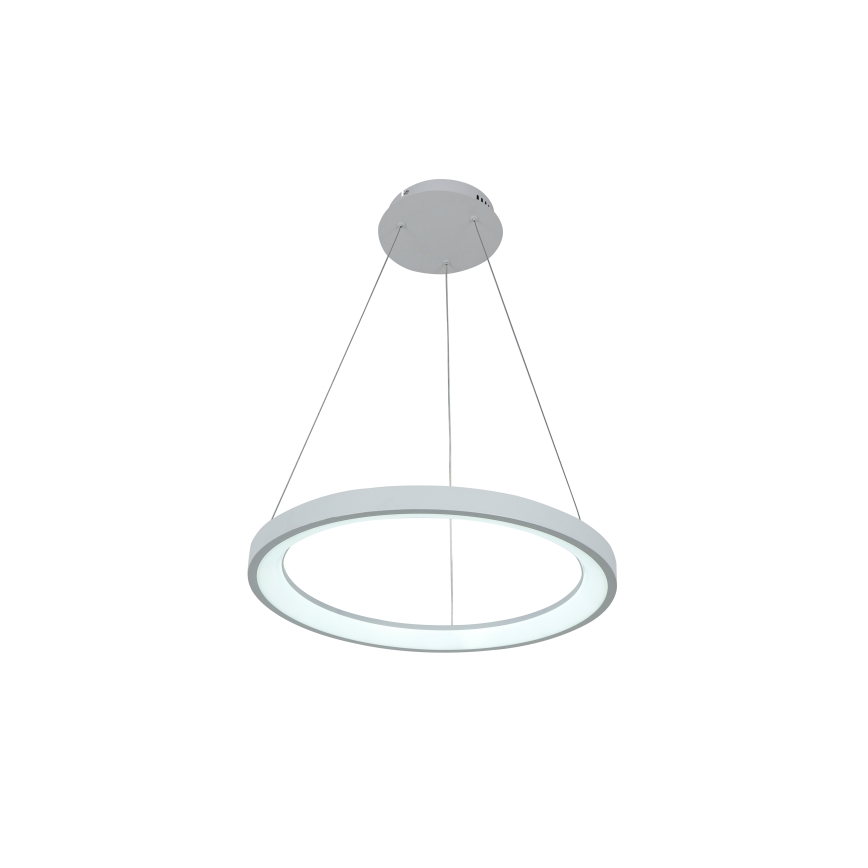 Brilagi - Lustre LED dimerizável suspenso por cabo FALCON SLIM LED/42W/230V 3000–6500K Ø 50 cm branco + comando remoto