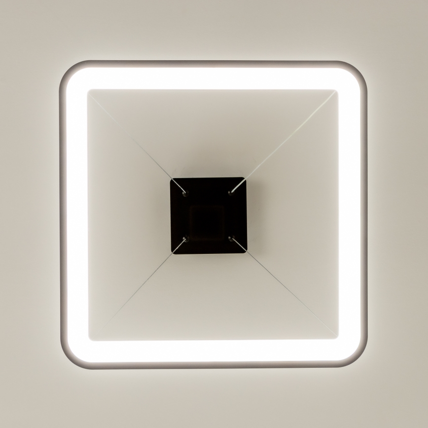 Brilagi - Pendente LED dimerizável em cabo FALCON SLIM LED/50W/230V 3000-6500K 50x50 cm preto + controlo remoto