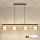 Brilagi - Lustre LED RGB+CCT dimerizável suspenso por cabo AURA LUX 4xGX53/14W/230V 2700-6500K Wi-Fi Tuya preto/dourado