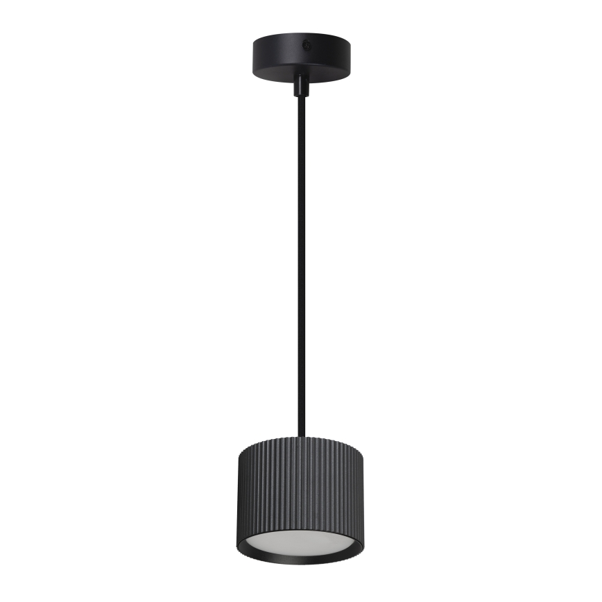 Brilagi - Lustre suspenso em cabo LED RGB+CCT regulável STRIPY 1xGX53/14W/230V 2700-6500K Wi-Fi Tuya preto