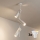 Brilagi - Lustre LED RGBW dimerizável de haste BRANCH 3xGU10/6,5W/230V 2700-6500K branco
