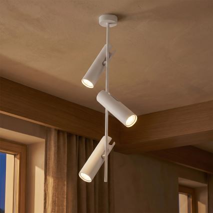 Brilagi - Lustre LED RGBW dimerizável de haste BRANCH 3xGU10/6,5W/230V 2700-6500K branco