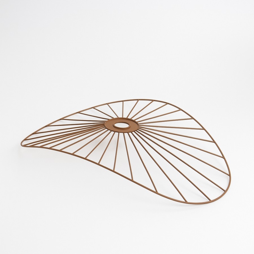 Brilagi - Lustre LED sobreposto CERIA WIRE 1xE27/60W/230V 60x80 cm preto/bronze