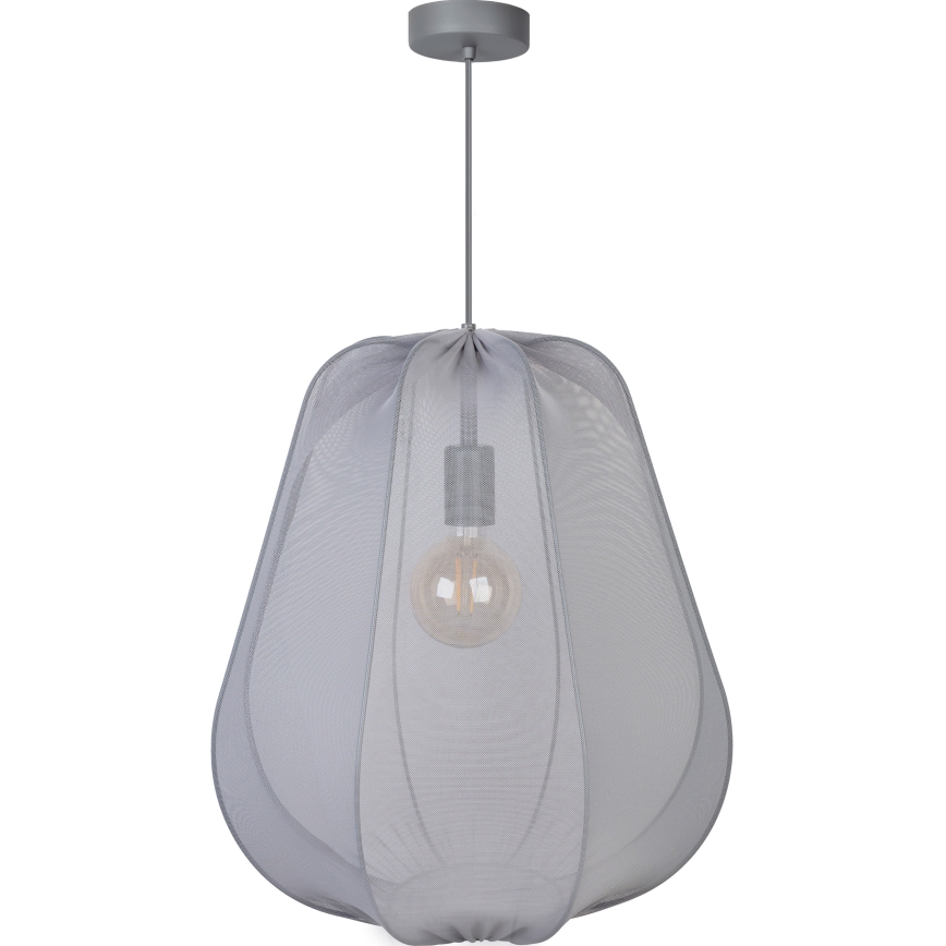 Brilagi - Lustre LED suspenso ARVEN 1xE27/8W/230V Ø 37 cm cinzento