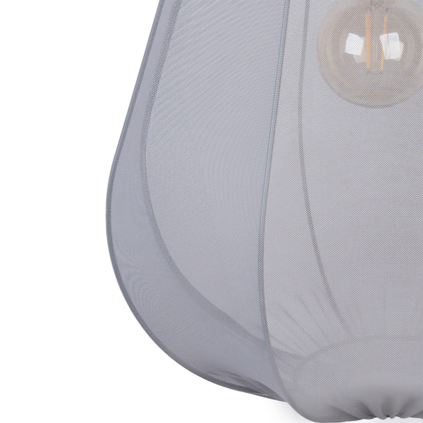 Brilagi - Lustre LED suspenso ARVEN 1xE27/8W/230V Ø 37 cm cinzento