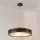 Brilagi - Lustre LED suspenso CARVALHO SMOKEY 3xE27/60W/230V, acabamento carvalho, Ø 47,5 cm
