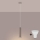 Brilagi - Lustre LED suspenso em cabo CRESTO 1xGU10/10W/230V taupe