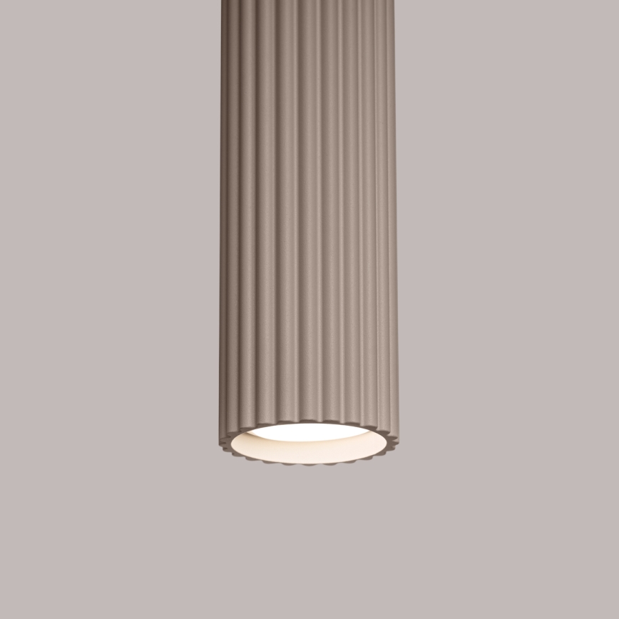 Brilagi - Lustre LED suspenso em cabo CRESTO 1xGU10/10W/230V taupe