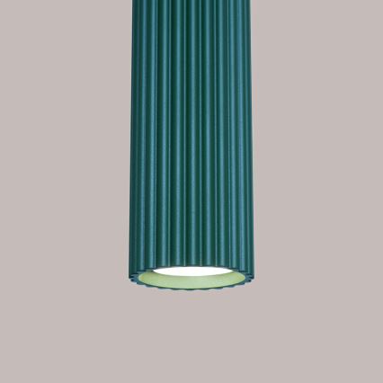 Brilagi - Lustre LED suspenso em cabo CRESTO 1xGU10/10W/230V turquesa