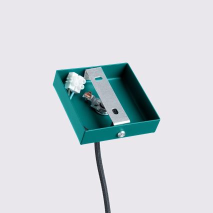 Brilagi - Lustre LED suspenso em cabo CRESTO 1xGU10/10W/230V turquesa